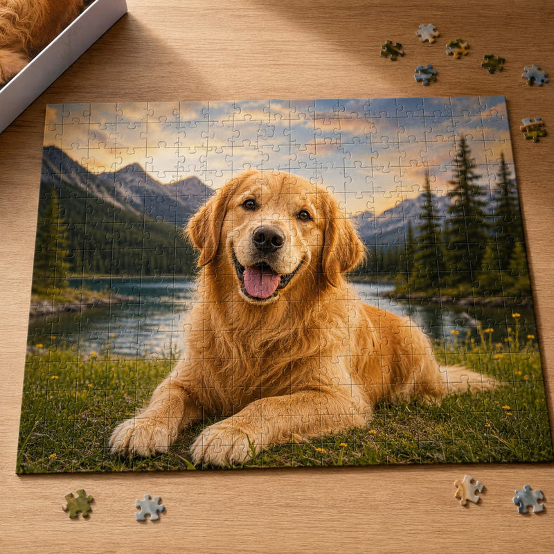 Puzzle Personalizado con Foto de tu Mascota